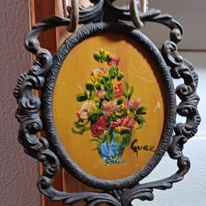 Vintage miniature art, so beautiful